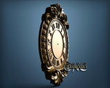 Clock, 3D STL Model 1294