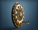 Clock, 3D STL Model 1298