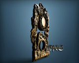 Game of Thrones Clock, 3D STL Model 1303