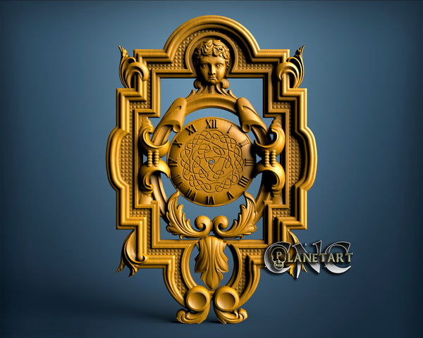 Clock, 3D STL Model 1310