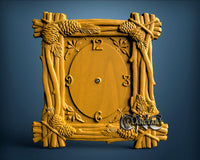 Clock, 3D STL Model 1312