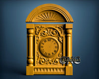 Wall Clock, 3D STL Model 1314