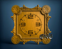 Clock, 3D STL Model 1318