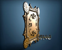 Clock, 3D STL Model 1318