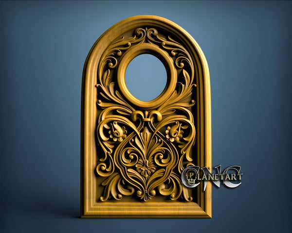 Framed Clock, 3D STL Model 1341