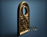 Framed Clock, 3D STL Model 1341