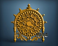 Clock, 3D STL Model 1348