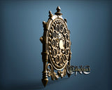 Clock, 3D STL Model 1348