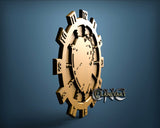 Clock, 3D STL Model 1350