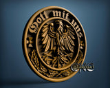 God with us, 3D STL Model 1552