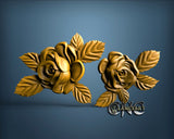 Flowers, 3D STL Model 2531