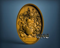 Flower, 3D STL Model 2540