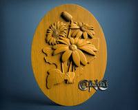 Flower, 3D STL Model 2542 v2