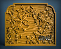 Flower Frame, 3D STL Model 2574