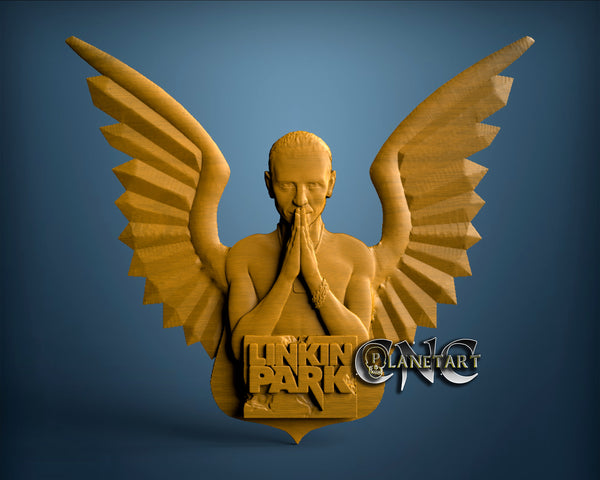 Linkin Park Chester Ben, 3D STL Model 3025