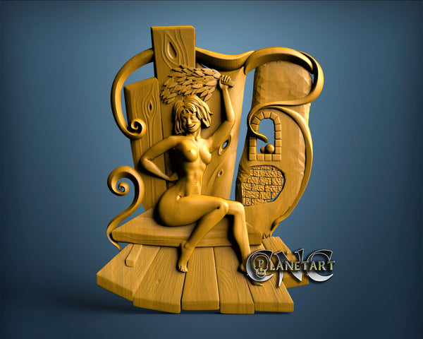 Girl, 3D STL Model 3053