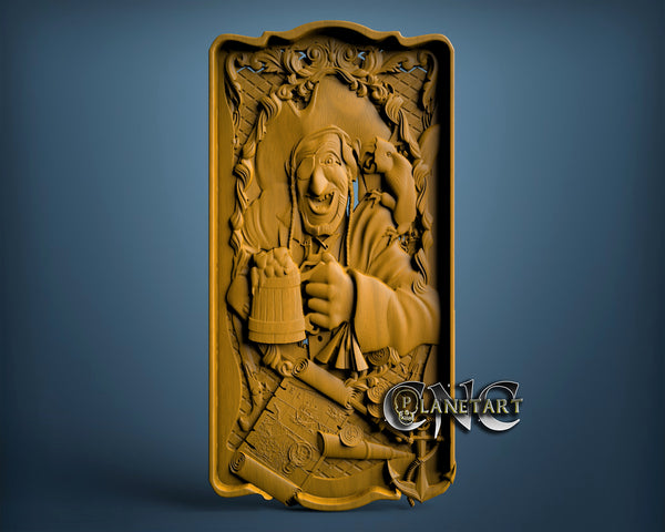 Pirates, 3D STL Model 4400 -1