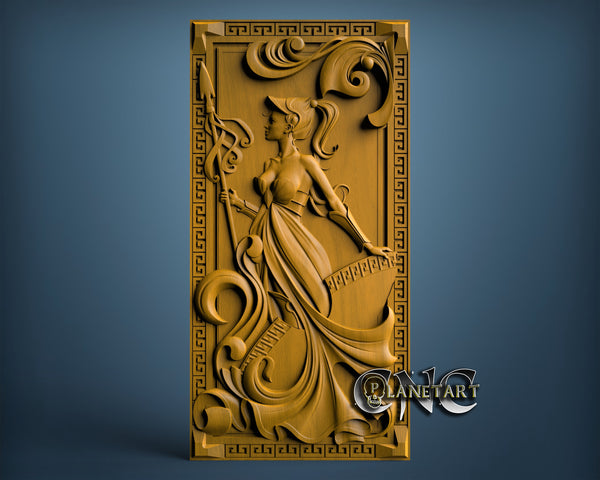 Girl, 3D STL Model 4410-2