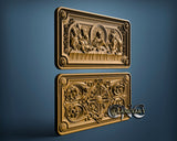 Last Supper, 3D STL Model 4419