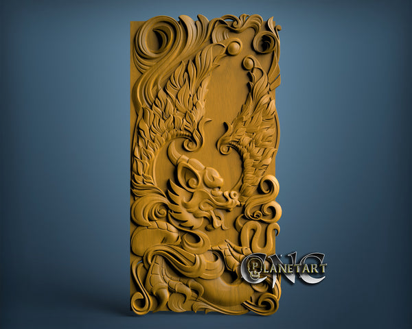 Dragons Wings, 3D STL Model 4448-2