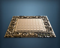 Chess Board, 3D STL Model 4491