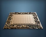 Chess Board, 3D STL Model 4491