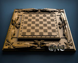 USA Tank Chessboard, 3D STL Model 4494