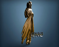 Jesus, 3D STL Model 4639