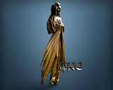 Jesus, 3D STL Model 4639