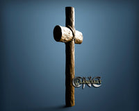 Cross, 3D STL Model 4664