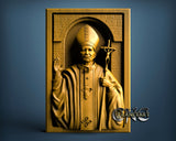 Pope, 3D STL Model 4845