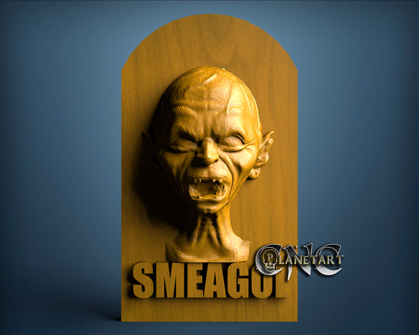 Smeagol, 3D STL Model 6017