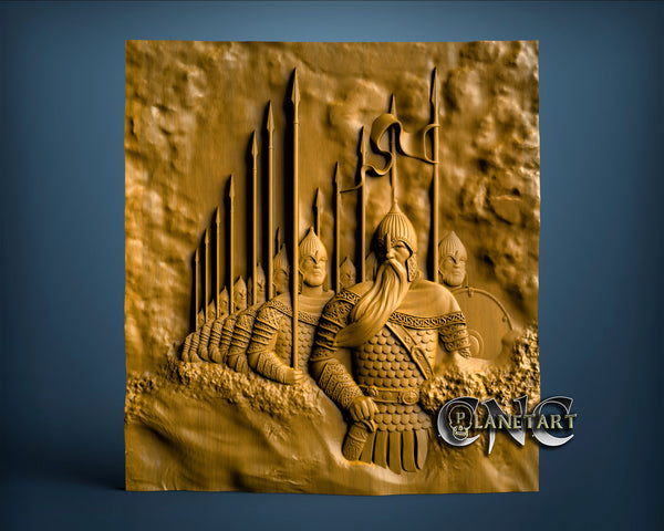 Vikings, 3D STL Model 6253