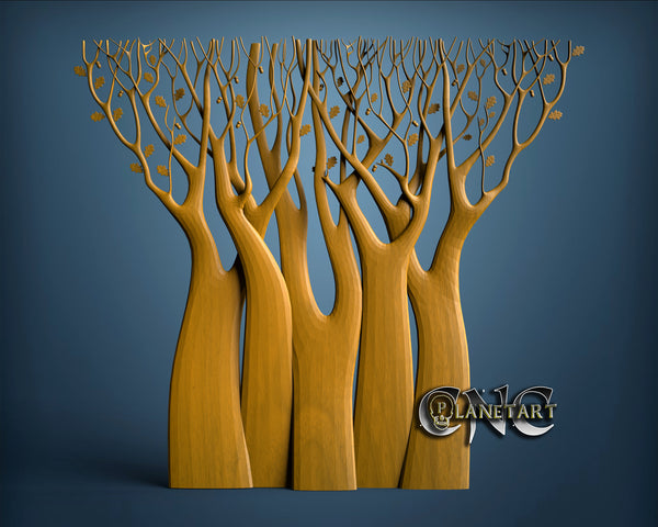 Trees, 3D STL Model 6337