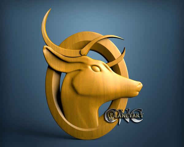 Deer, 3D STL Model 6364