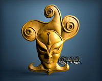 Venice Mask, 3D STL Model 6366