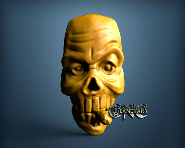 The bead of Skull, 3D STL Model 6384