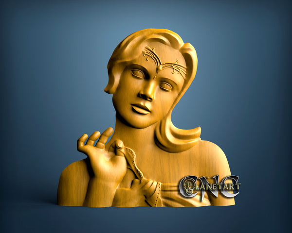 Girl, 3D STL Model 6385