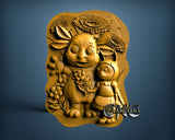 Moonzy, 3D STL Model 6386