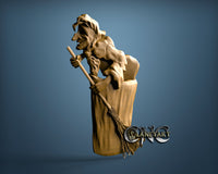 Witch, 3D STL Model 6388