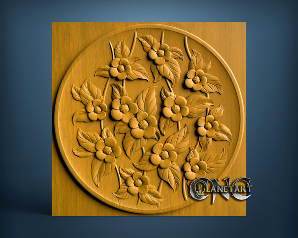 Flower, 3D STL Model 6492