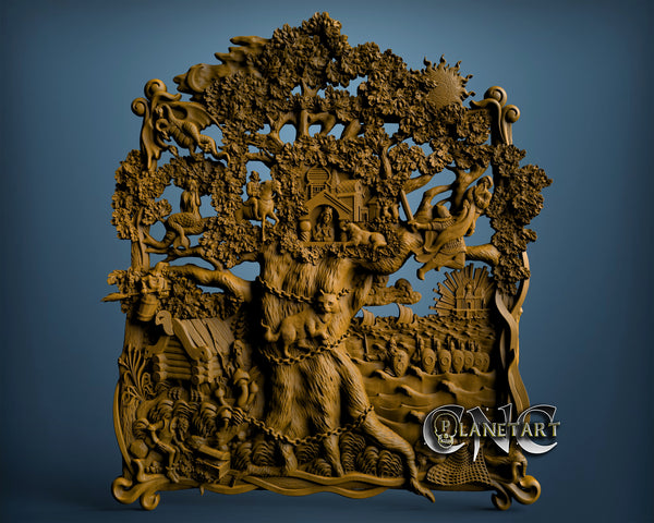 Tree of life, 3D STL Model 6517