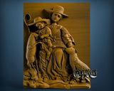 Divina Pastora, 3D STL Model 6527