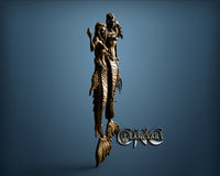 Mermaid, 3D STL Model 6566-1