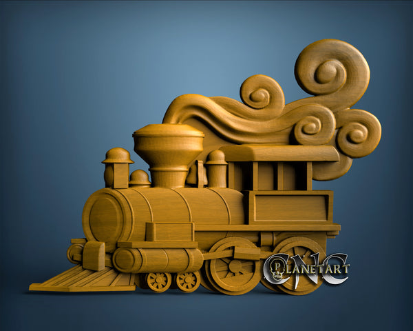 Train, 3D STL Model 6682