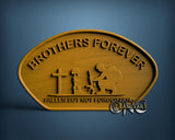 Brothers Forever, 3D STL Model 6684