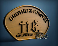 Brothers Forever, 3D STL Model 6684