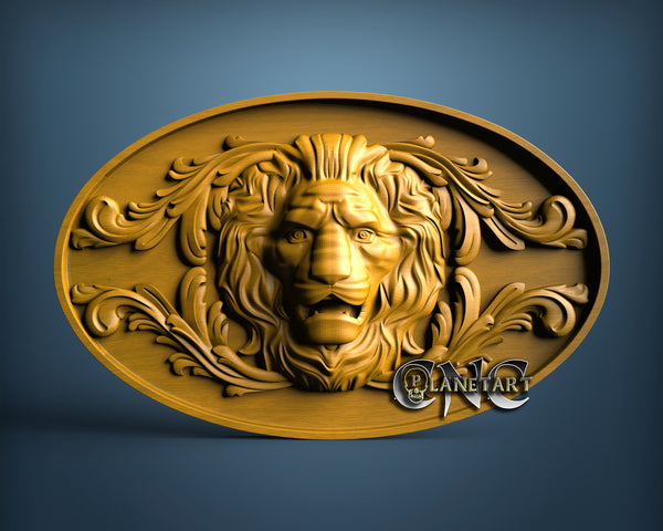 Lion, 3D STL Model 6774