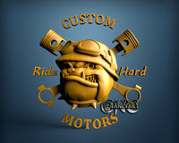 Custom Motors, 3D STL Model 9914