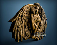 Mother Angel, 3D STL Model 6319